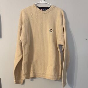 Vintage Chaps Ralph Lauren Cotton Knit Sweater